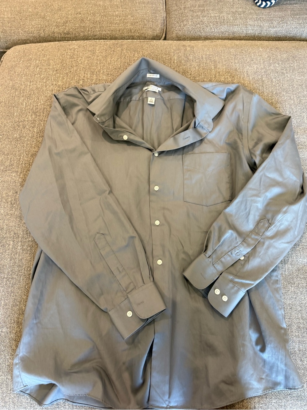 Men van Heusen - Dress Shirt - Gray